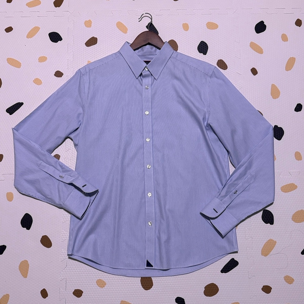Untuckit plaid button shirt